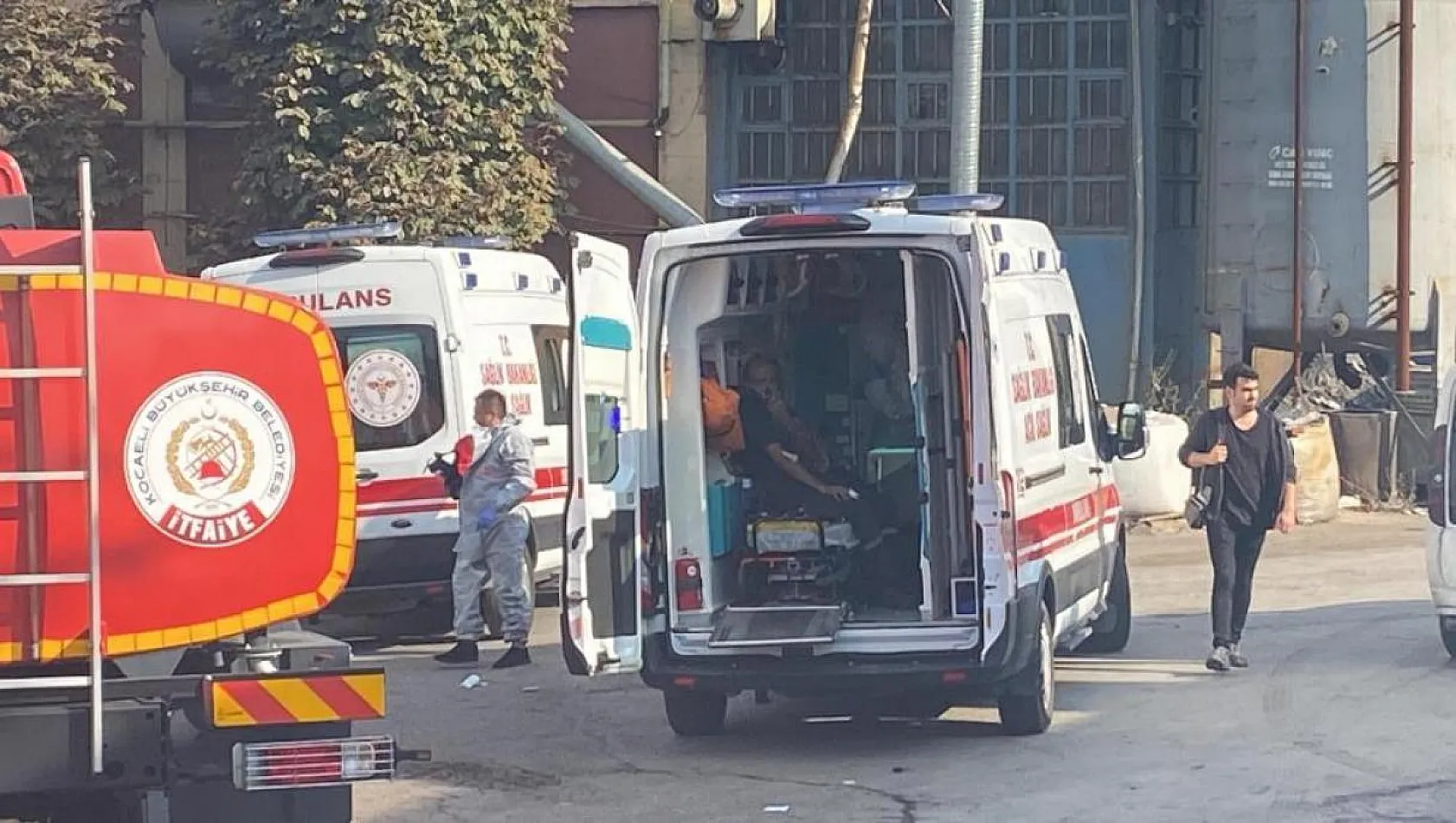 Kimyasal tank patladı! Yaralı işçiler var