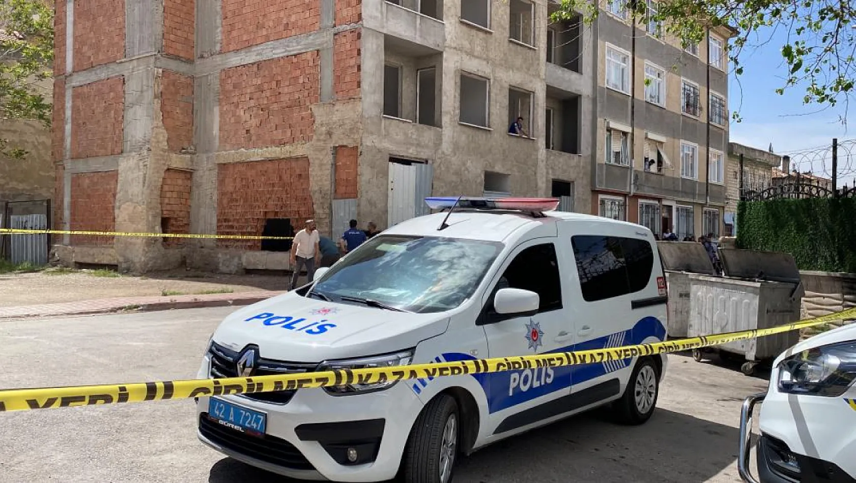İnşaatta erkek cesedi bulundu