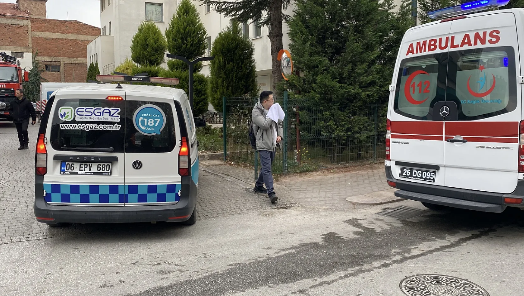 Otelde yangın paniği: 152 kişi tahliye edildi