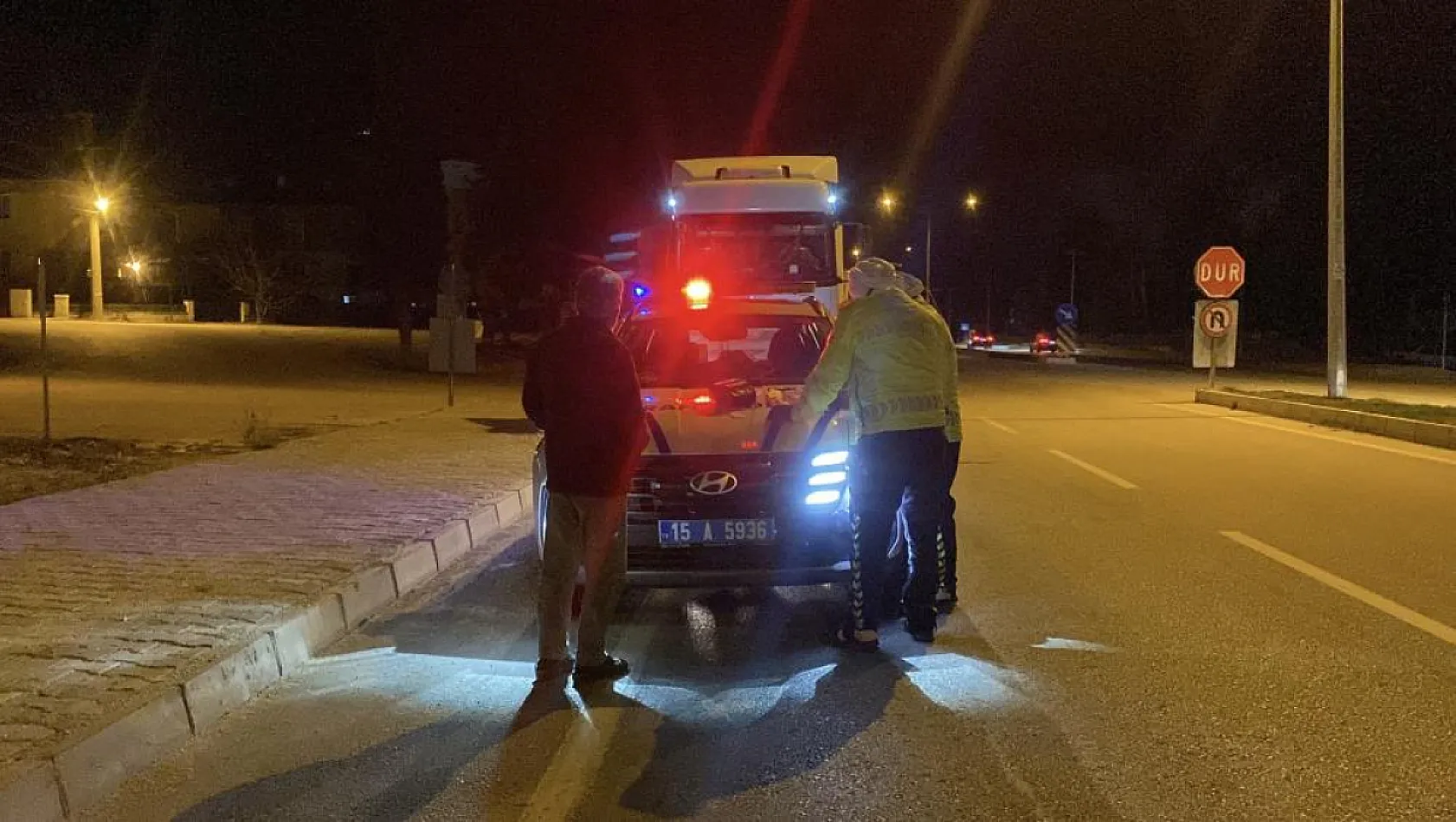 Burdur-Fethiye Yolunda Kovalamaca: Tır Sürücüsüne 80 Bin Lira Ceza