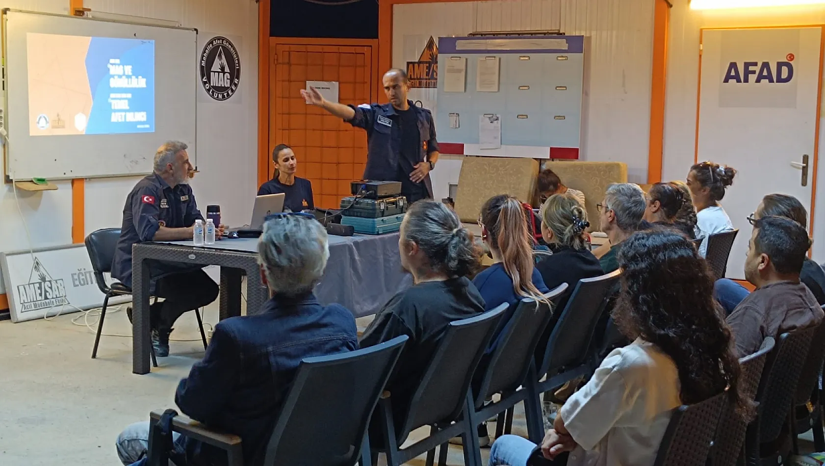 MAG Fethiye'de afet eğitimleri başladı: Teorik ve pratik eğitim 7 gün sürecek