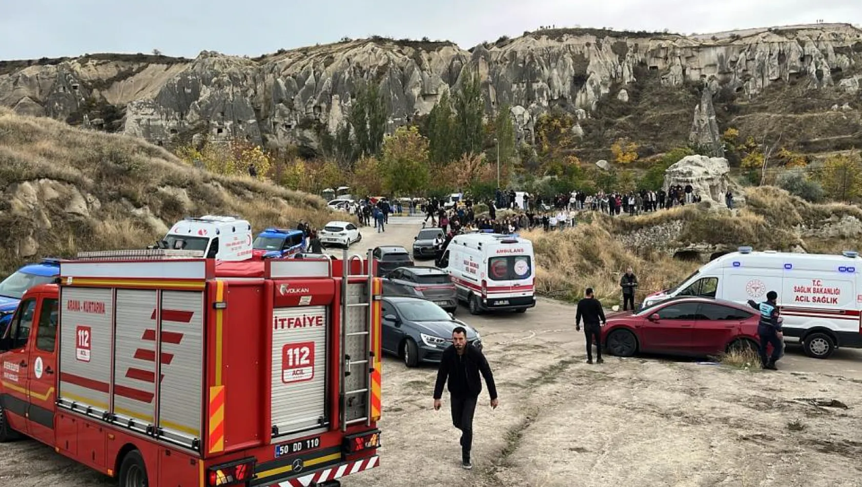 Nevşehir'deki Peribacası Faciasında Can Kaybı 3'e Yükseldi