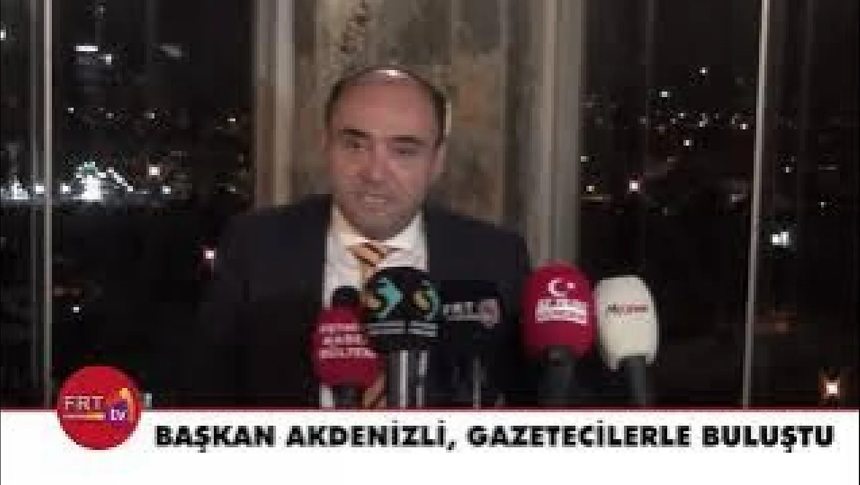 Başkan Akdenizli, Gazetecilerle Buluştu