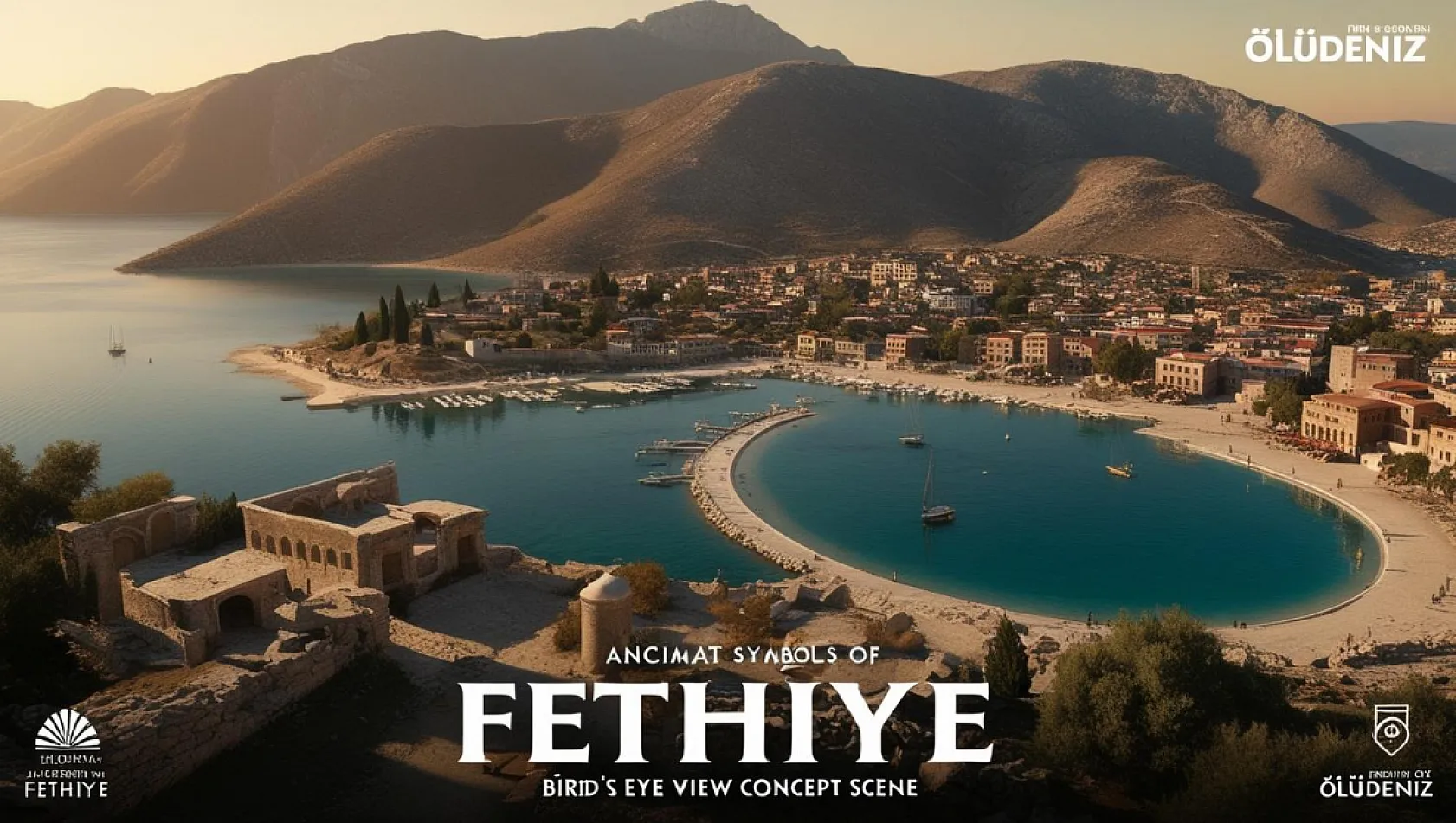 Fethiye'nin tarihi ve doğal güzellikleri yapay zeka ile görselleştirildi