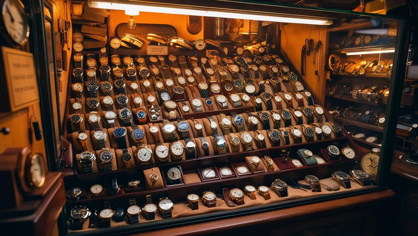 Fethiye'de Saatçi Yakup, 'Klasik Saatlerin Modası Geçmez'