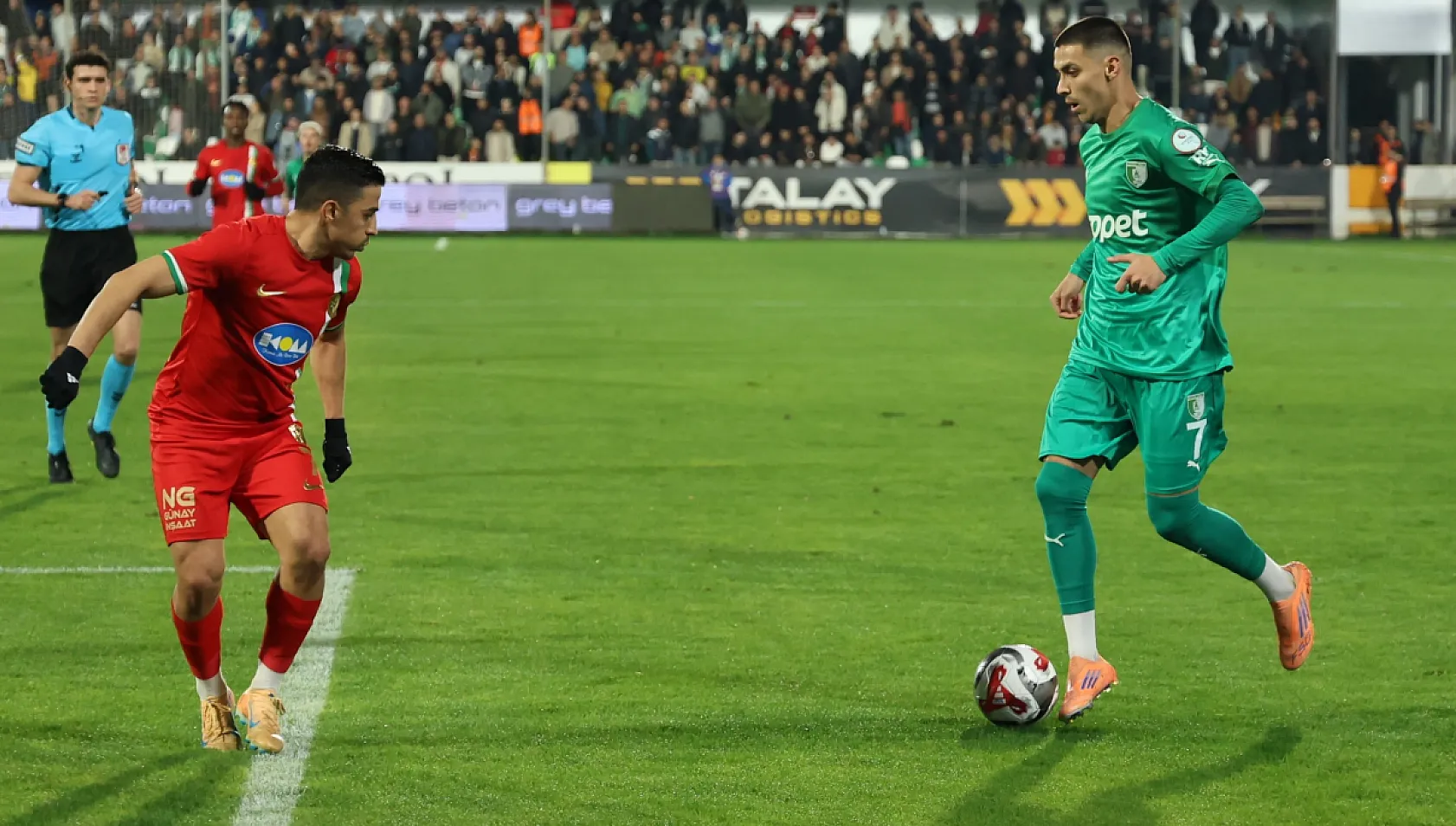 Trendyol 1. Lig: Bodrum FK: 0 - Amed SF: 0
