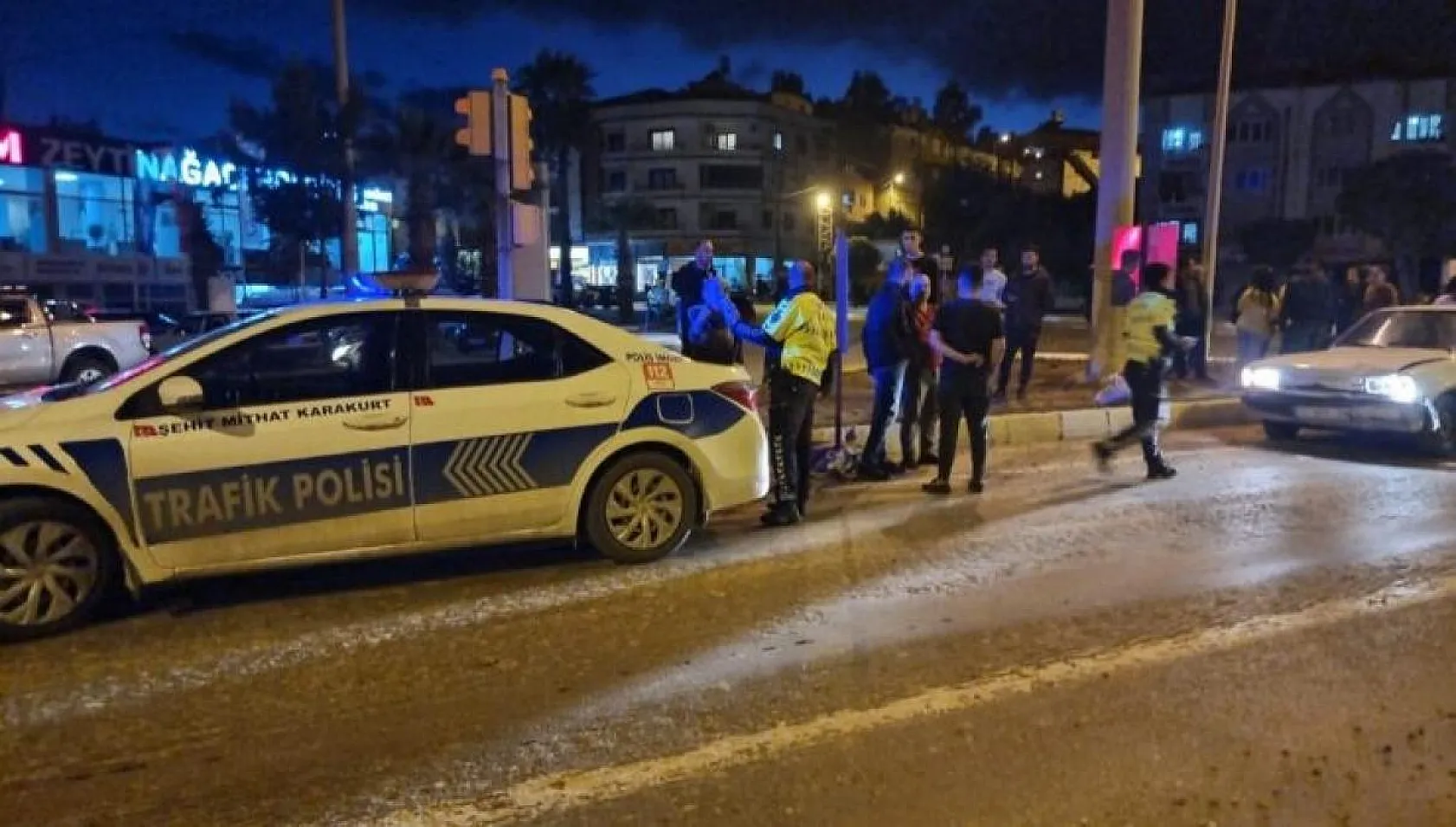 Trafik kazasında 1 çocuk yaralandı