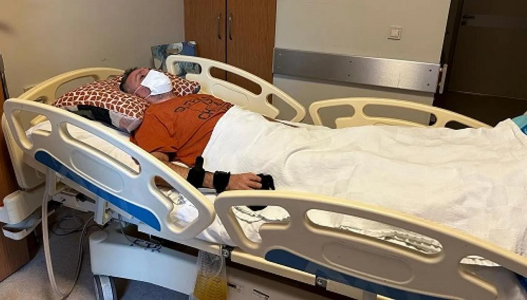 Kaza sonrası felç kalan şahsın öğretmenlik hayali yarıda kaldı