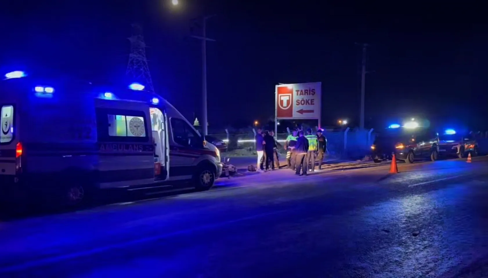 Trafik Kazasında 1 Kişi Yaralandı