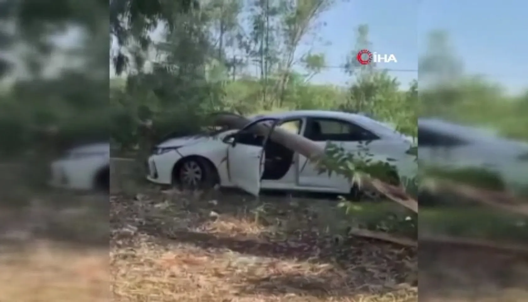 Muğla'da Radar aracı görünmez kazaya uğradı