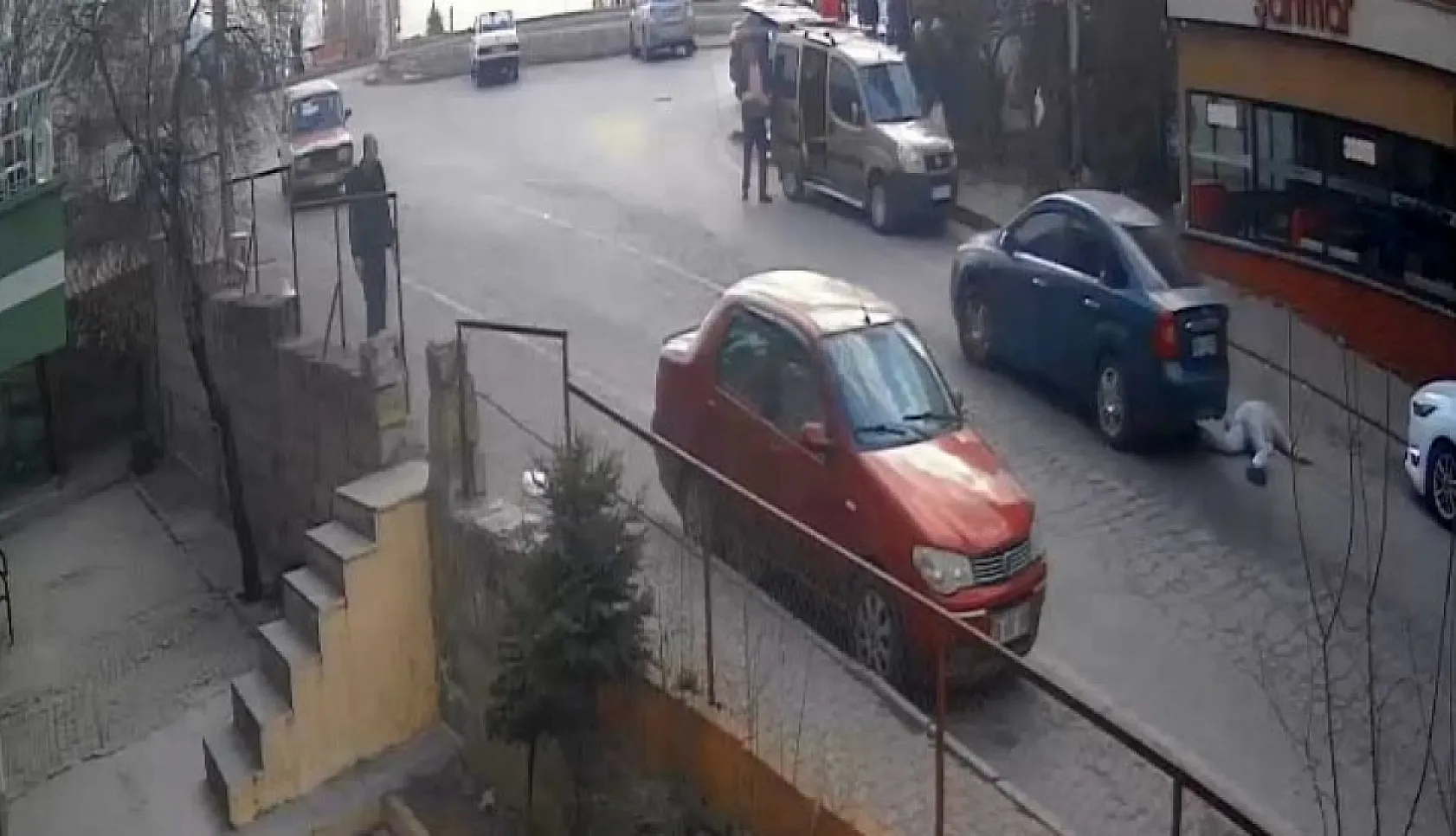 Dayak yediği eniştesine kurşun yağdırdı, ardından araç ile üzerinden geçti