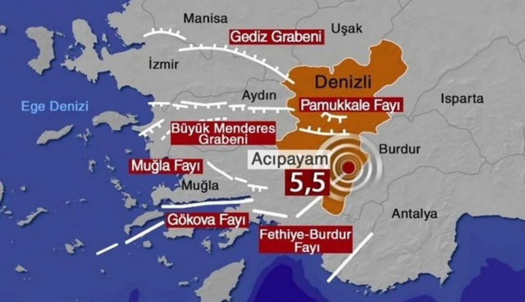 Uzmanlar uyardı, Muğla'da 4 aktif fay hattı bulunuyor! İşte Muğla deprem risk haritası