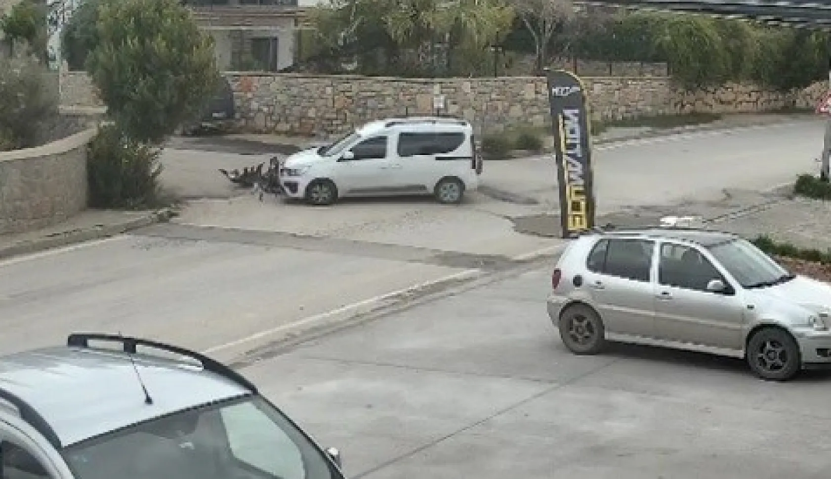 Bodrum'da kazaya karışan sürücünün ehliyetine el konuldu