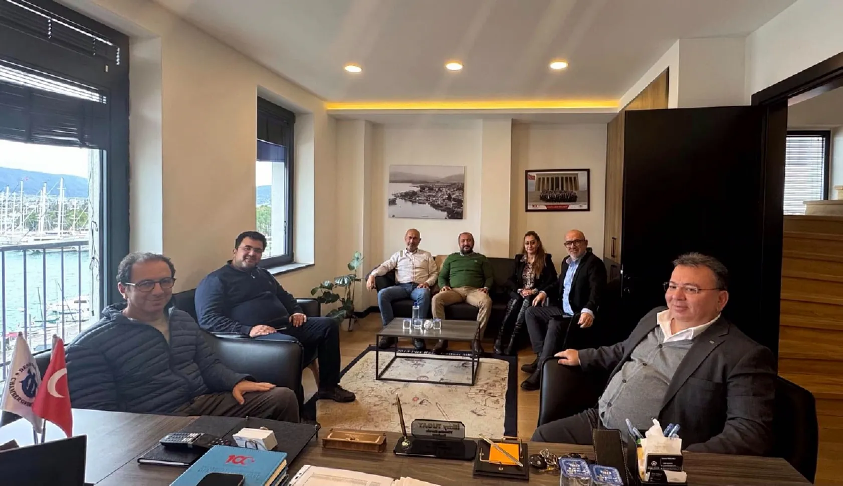 FODER Heyeti, İMEAK DTO Fethiye Şubesi'ni Ziyaret Etti