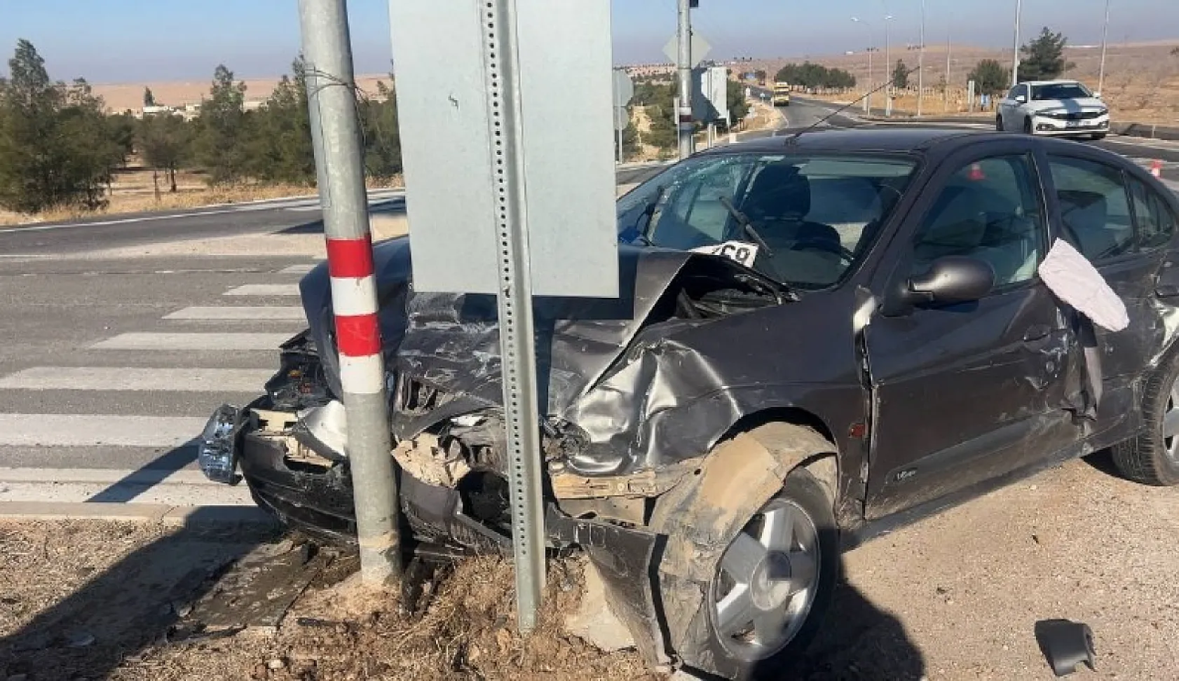 Suriye'ye dönüş yolunda kaza: 5 yaralı