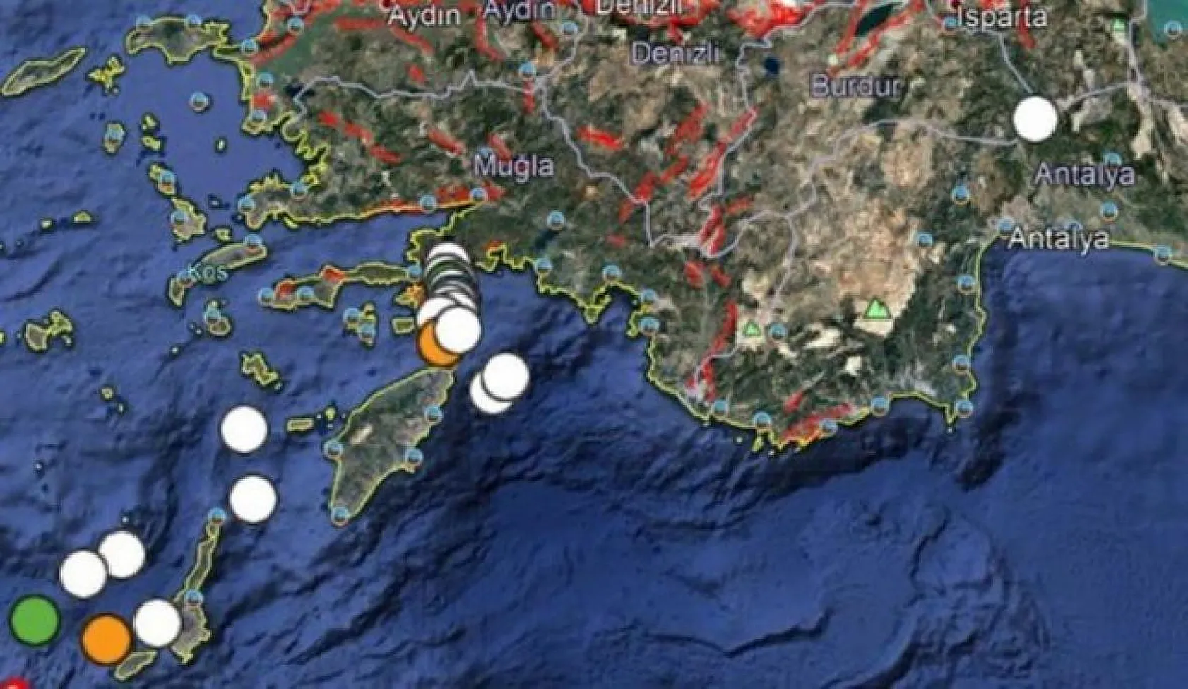 Uzmanlar uyardı, Muğla'da 4 aktif fay hattı bulunuyor! İşte Muğla deprem risk haritası