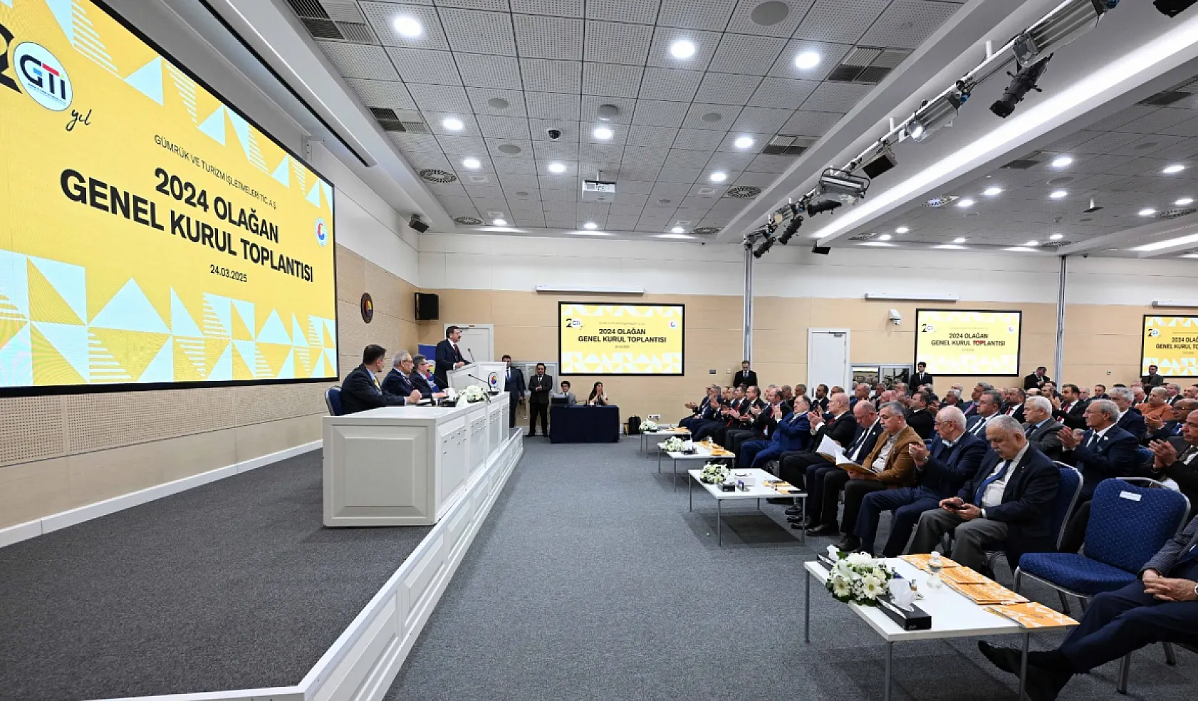 FTSO Başkanı Çıralı, Gümrük ve Turizm İşletmeleri AŞ'nin kuruluna katıldı