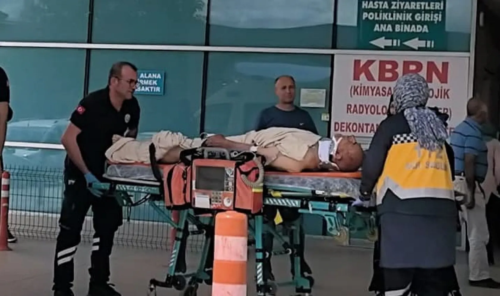 Motosiklet ile çarpışan bisiklet sürücüsü hayatını kaybetti