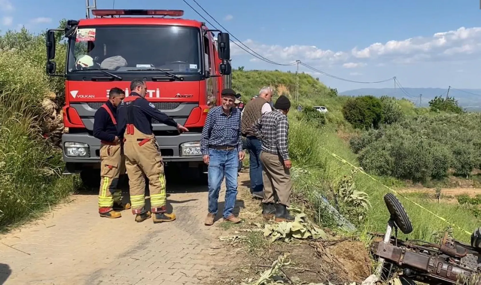 Manisa'da yol verme manevrası ölümle bitti