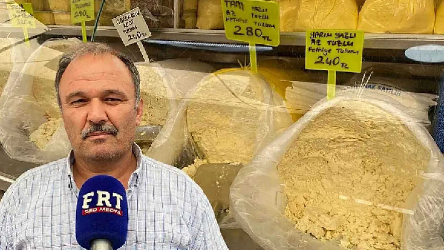 Fethiye Cumartesi Pazarı'nda peynir tezgahına ilgi: Kahvaltı sofralarının vazgeçilmezi