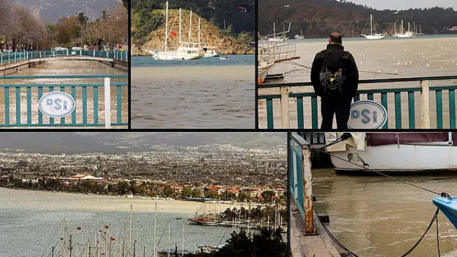 Fethiye Körfezi Çamur Rengini Aldı