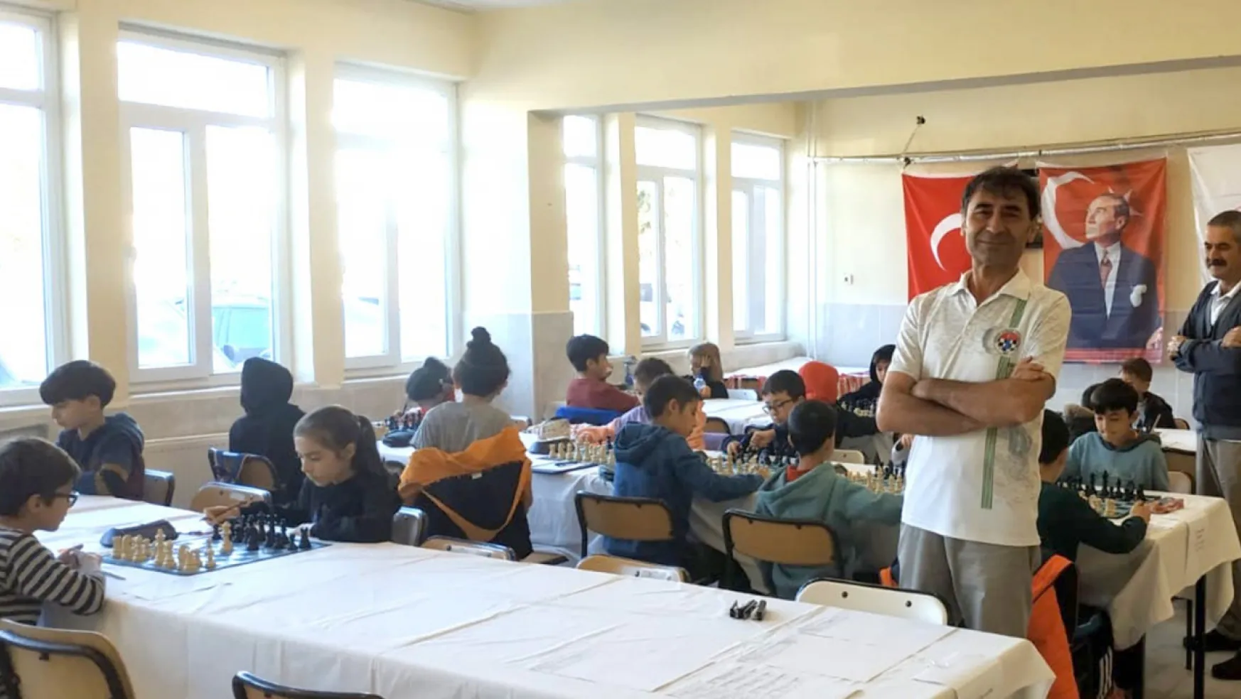 10 Kasım Atatürk'ü Anma Satranç Turnuvası yapıldı