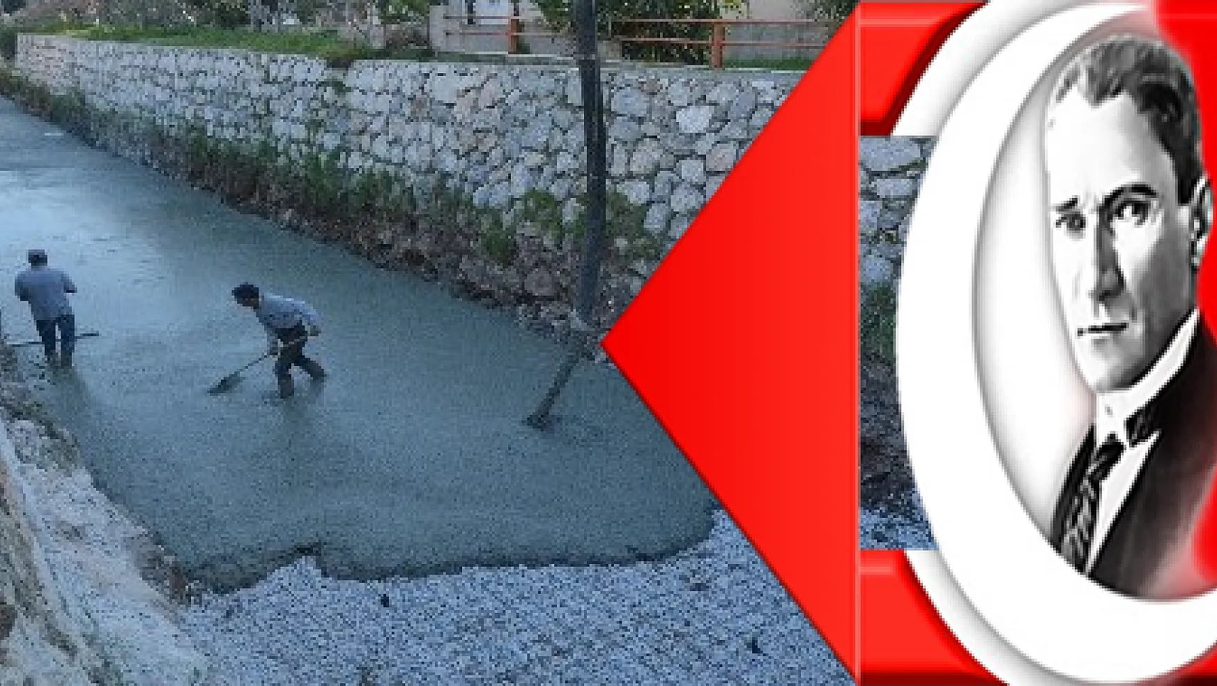 Milas'ta Balavca Deresi ıslah ediliyor
