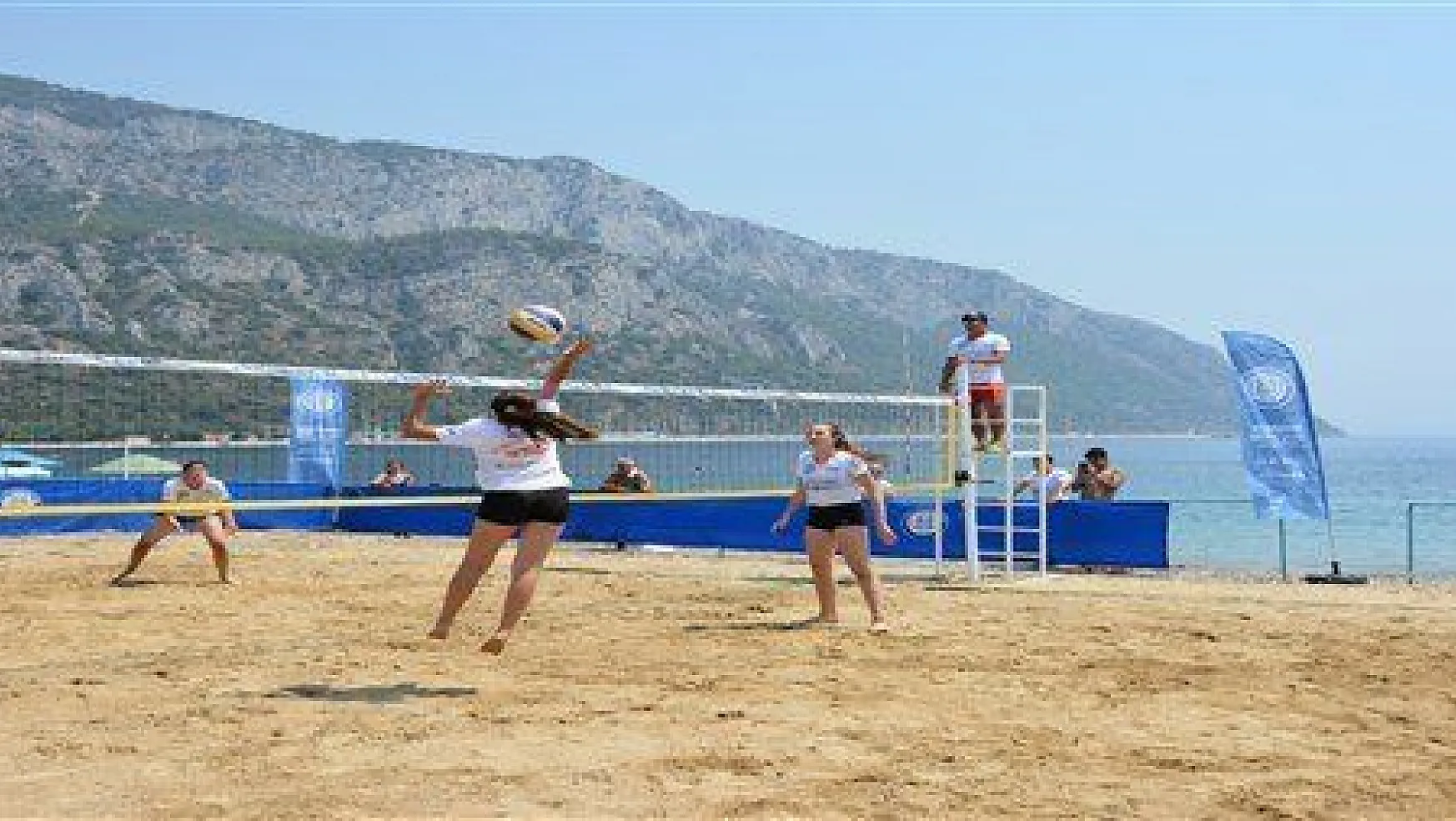 Plajlarda Turizm ve Spor Etkinlikleri Milas'ta Gerçekleştirildi