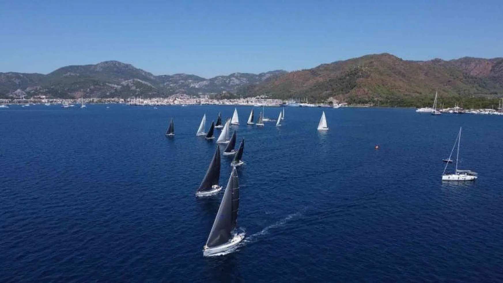 15. Channel Regatta Rodos-Marmaris Yelken yarışlarının ikinci günü tamamlandı