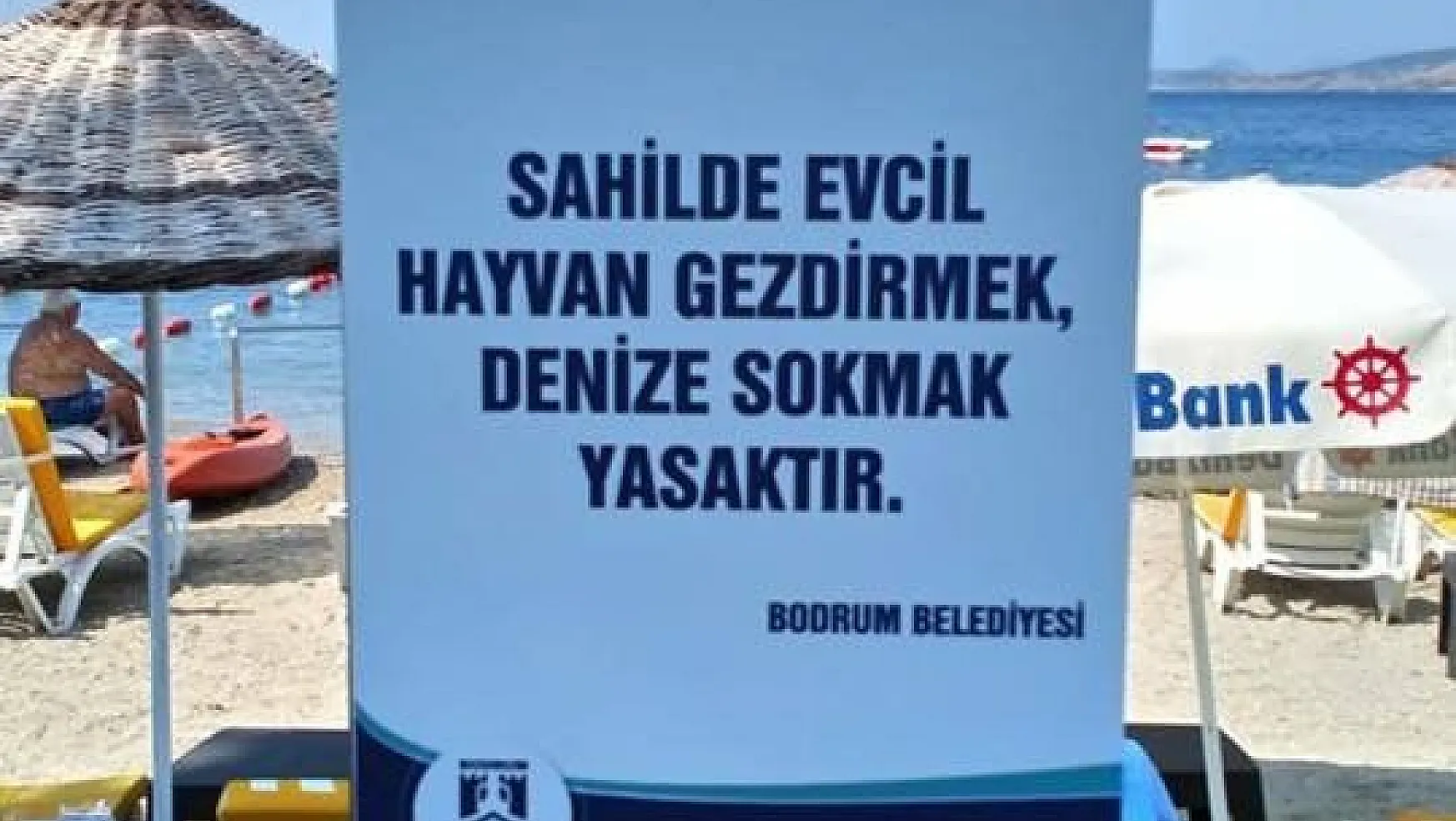 Bergüzal Korel'in tabela tepkisinin ardından Bodrum Belediyesi'nden açıklama