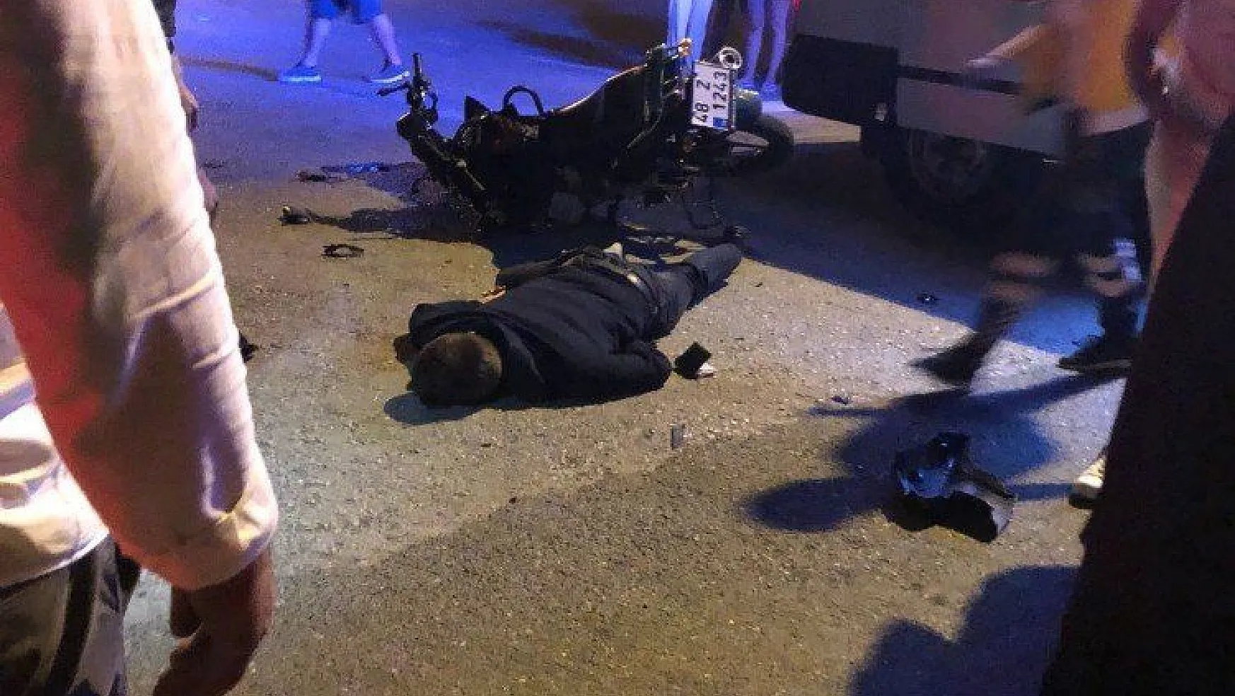 Ortaca'da motosiklet kazası 1 ölü
