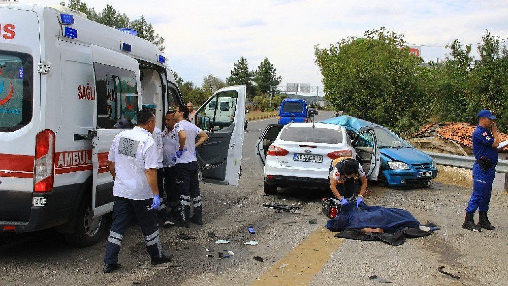 Muğla'da Kaza: 1 ölü, 6 yaralı