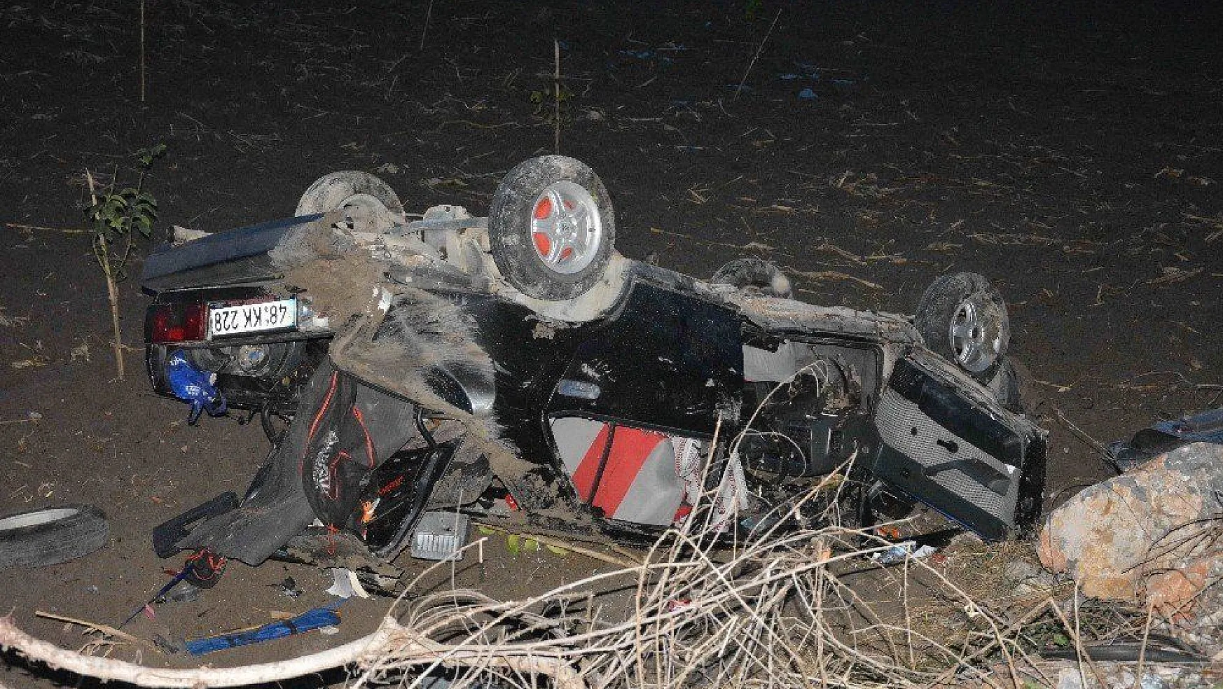 Ortaca'da trafik kazası 3 yaralı