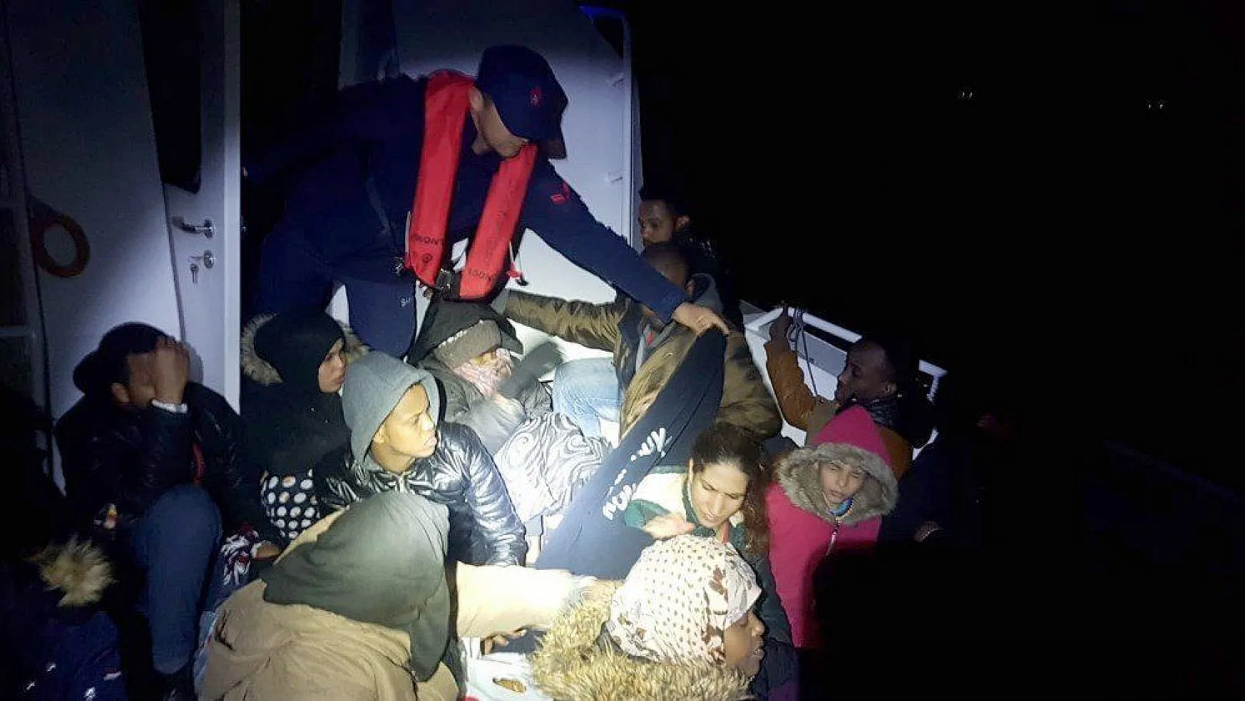 Bodrum'da 20 düzensiz göçmen yakalandı