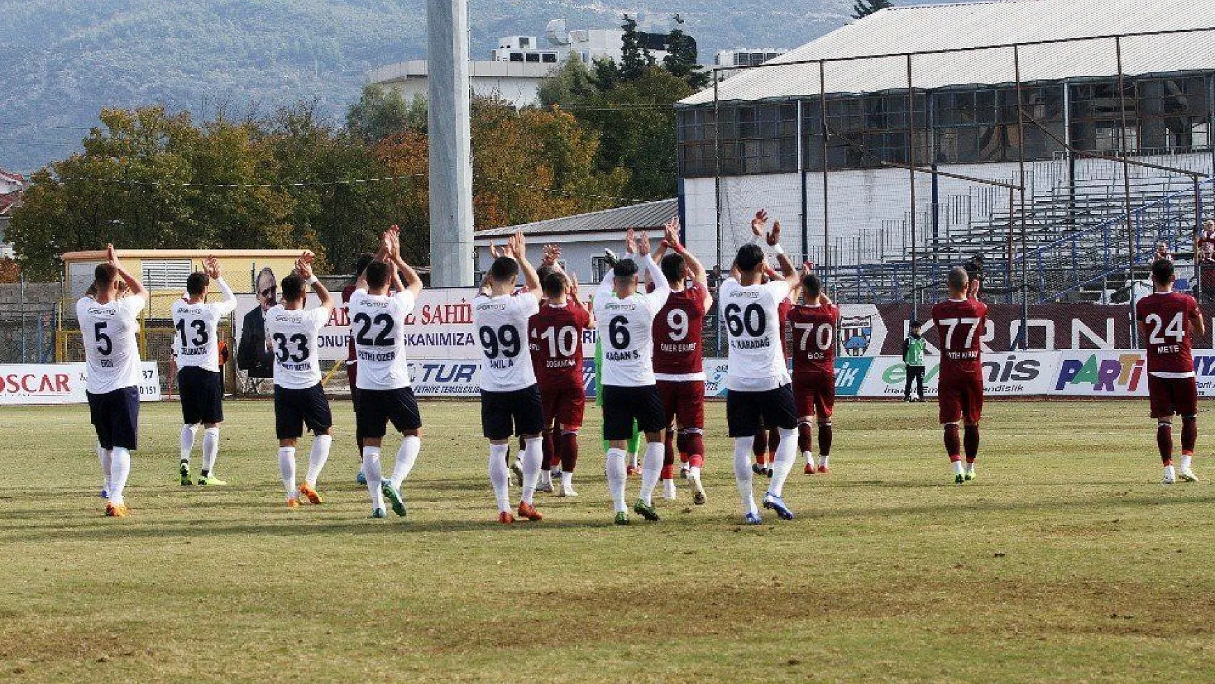 TFF 2. Lig: Fethiyespor:  1 - Bandırma Baltok  1