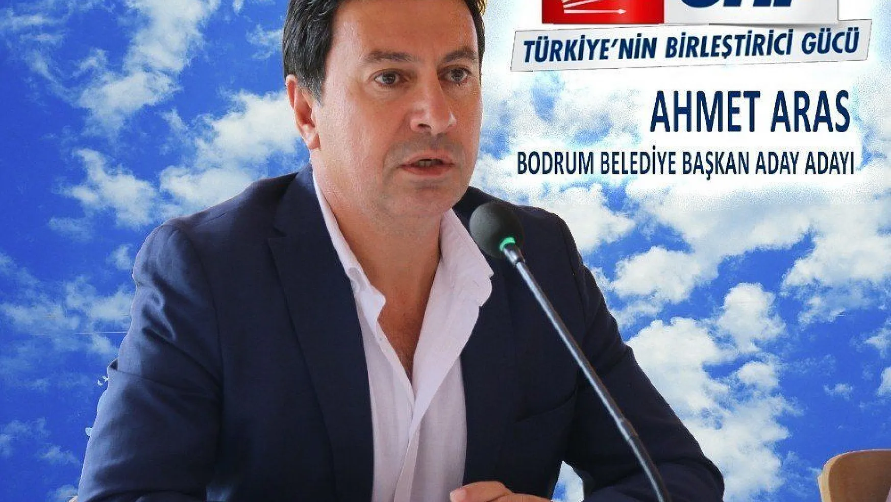 CHP Bodrum Belediye Başkan aday adayı Ahmet Aras 'Belediye başkan adaylığı için çıktığım yolda çalışmaya devam ediyorum'