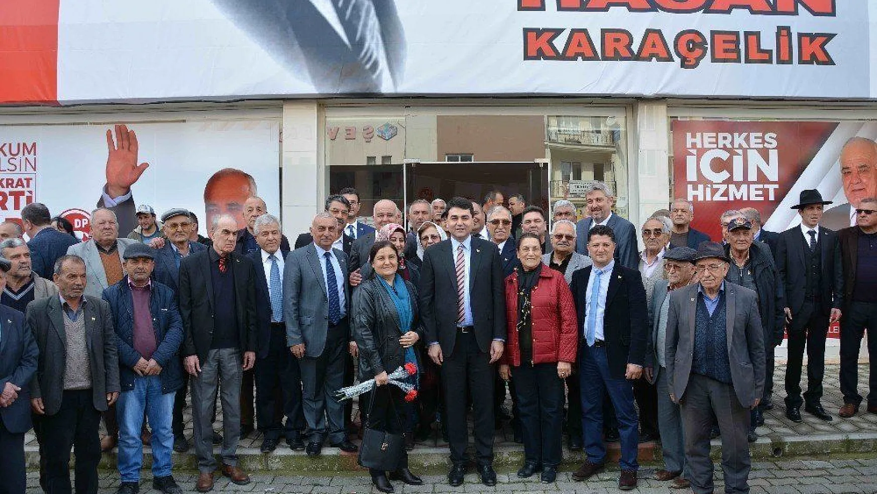 Demokrat Parti Genel Başkanı Gültekin Uysal, Dalaman ve Ortaca'yı ziyaret etti