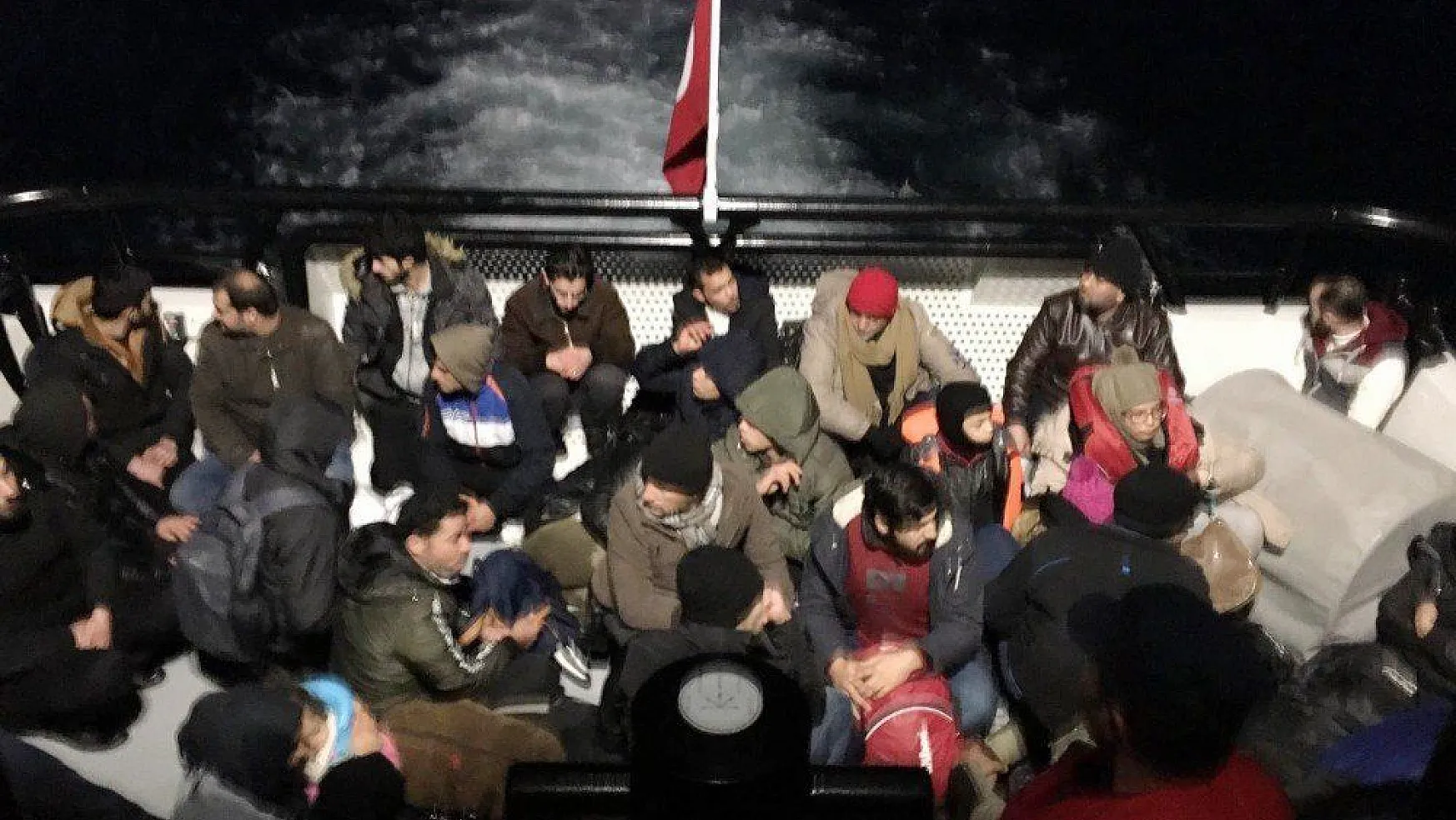 Bodrum'da 46 düzensiz göçmen yakalandı
