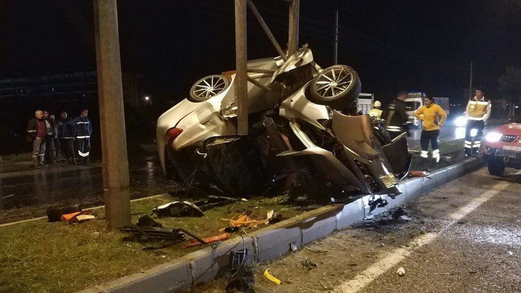 Milas'ta trafik kazası 1 ağır yaralı