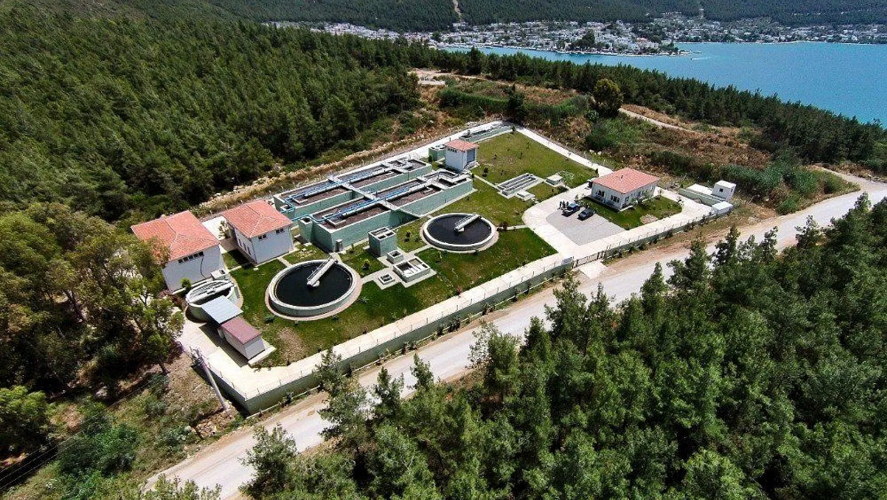 Büyükşehir Bodrum'un en büyük arıtma tesisini Turgutreis'e yapıyor