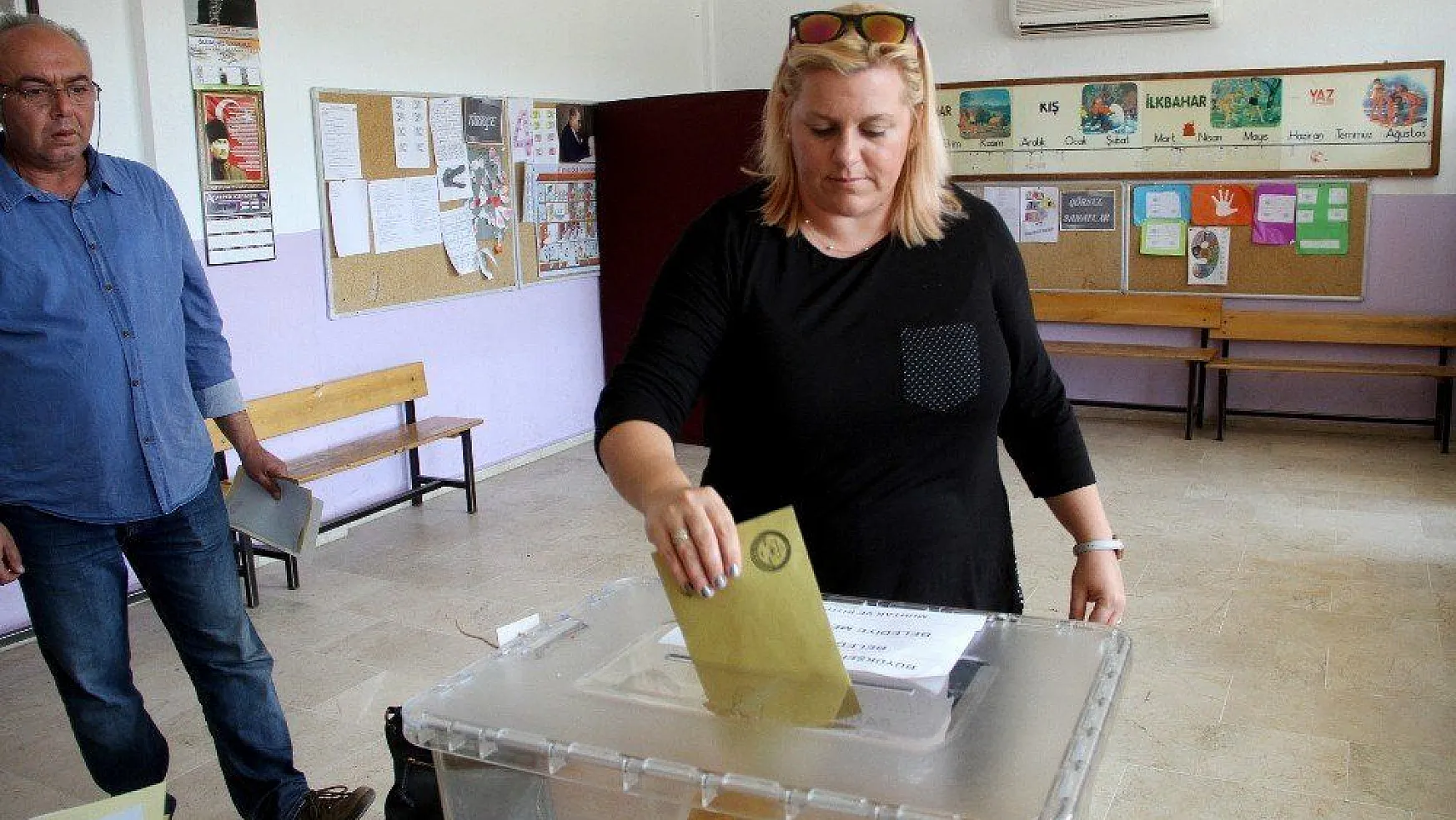 Fethiye'de yabancı uyruklu vatandaşlar da oy kullandı