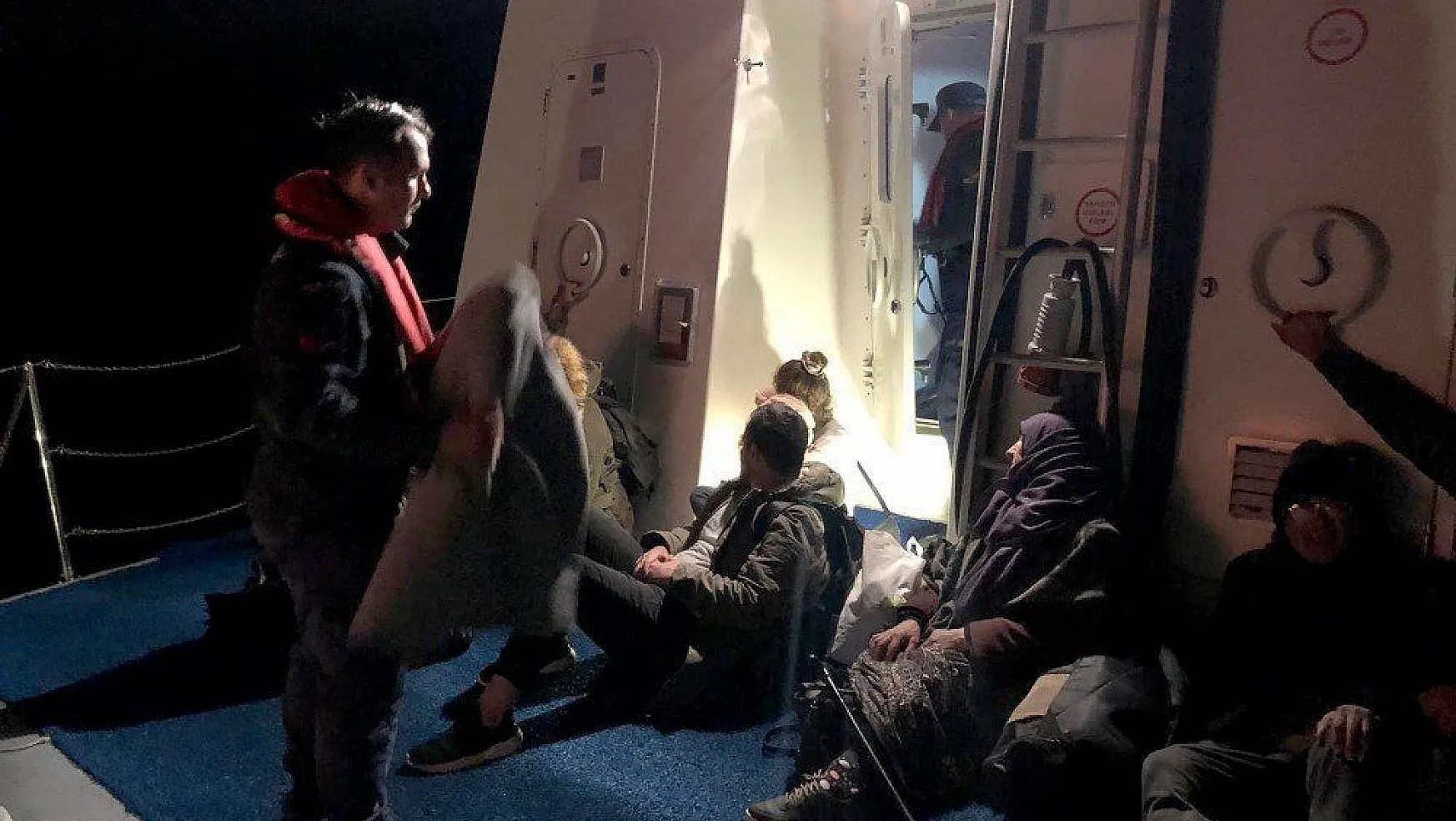 Bodrum'da 10 mülteci yakalandı