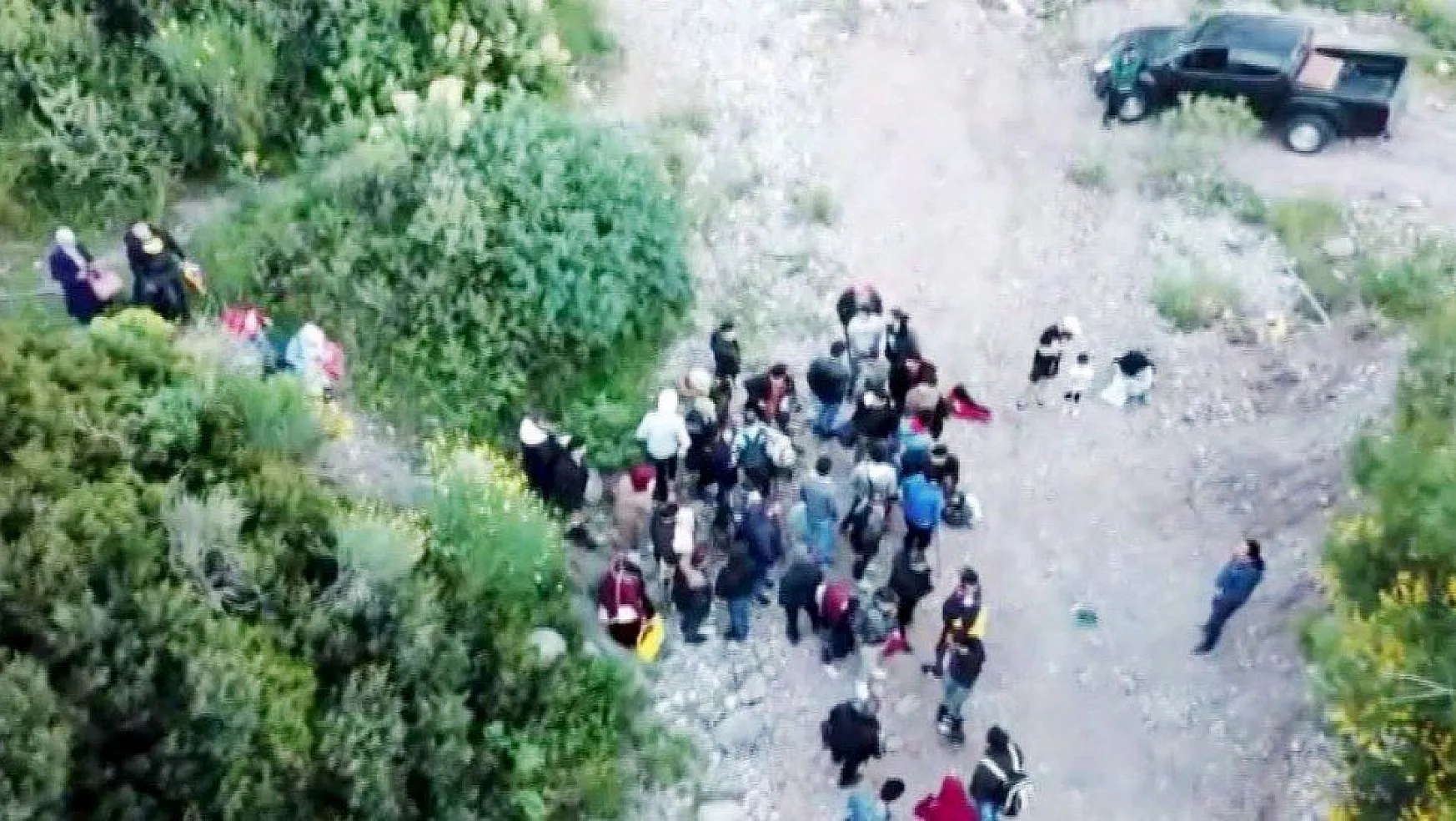 Muğla'da drone destekli mülteci operasyonu