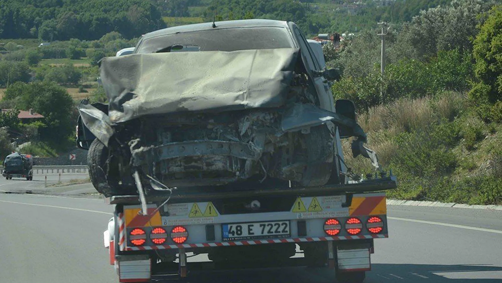 Dalaman'da trafik kazası 1 ölü