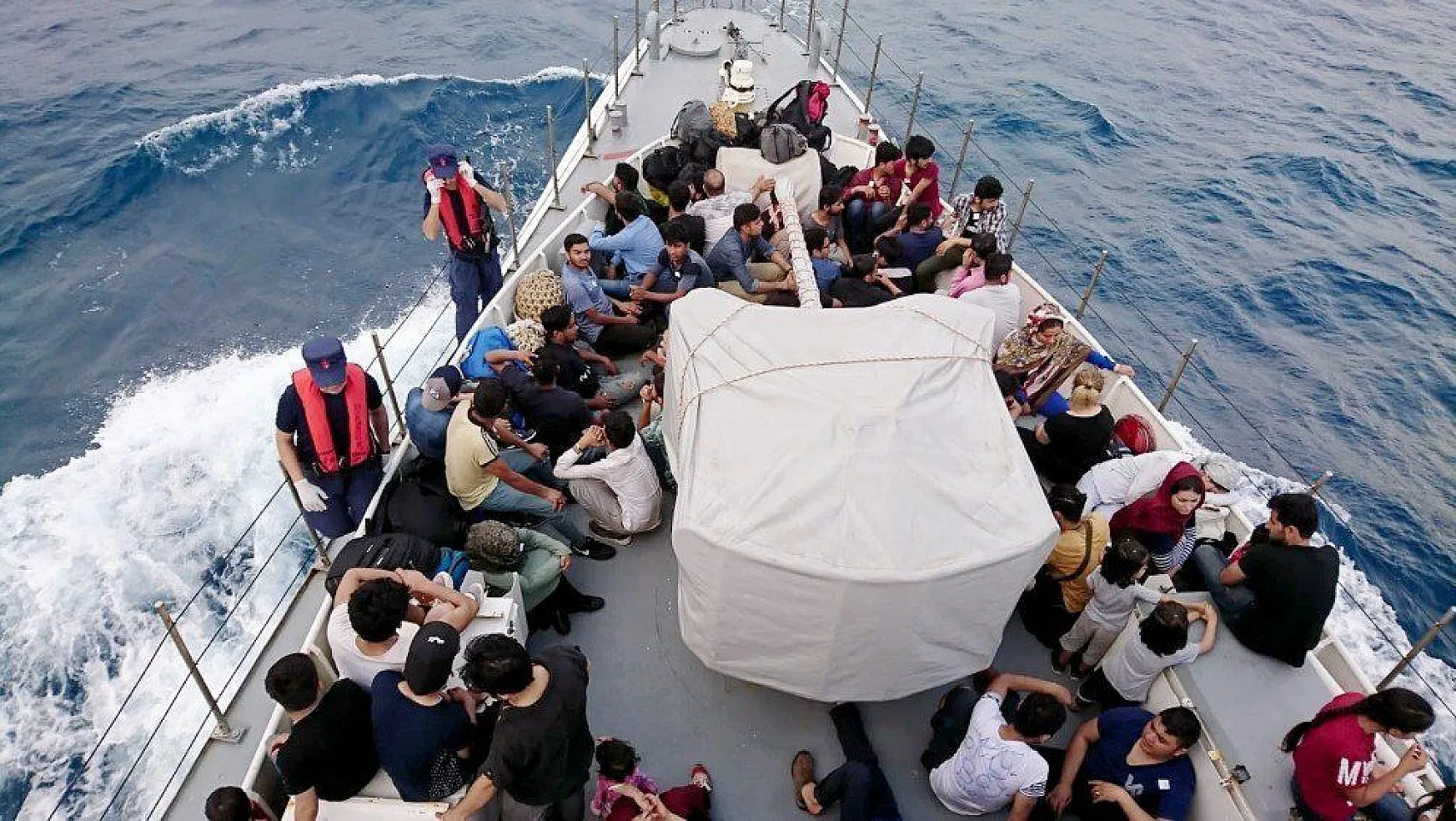 Fethiye'de 114 kaçak göçmen yakalandı