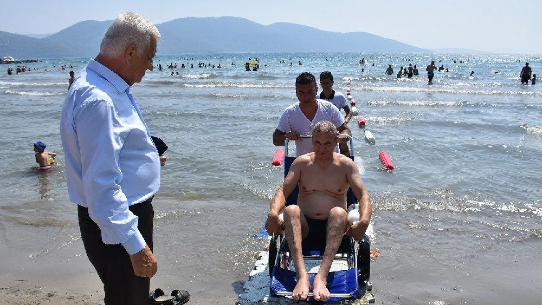 Muğla'da engelliler için 9 ilçeye 14 engelsiz plaj
