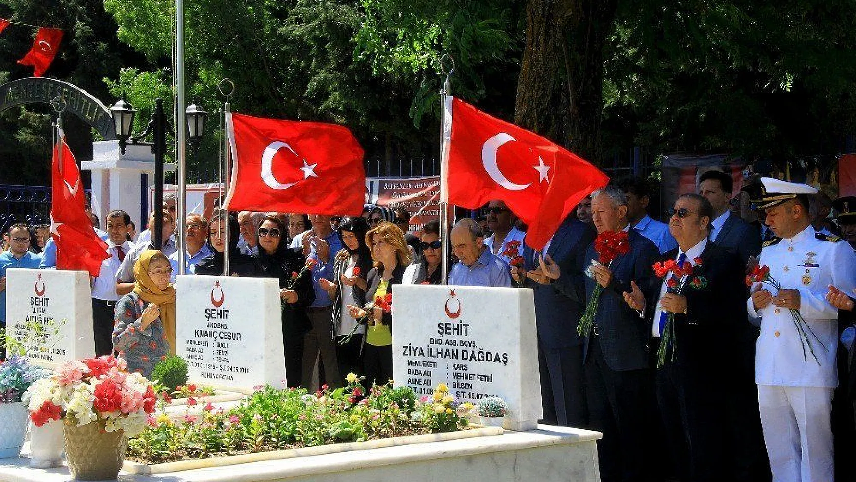 Muğla'da 15 Temmuz Demokrasi ve Milli Birlik Günü töreni