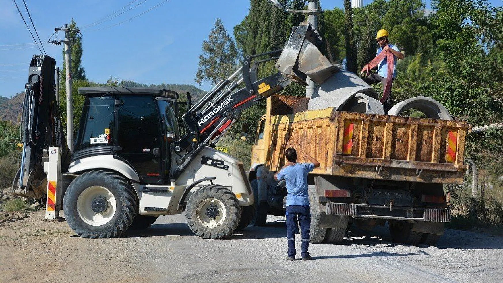Büyükşehirden Kavaklıdere'ye 11 milyon liralık alt yapı yatırımı