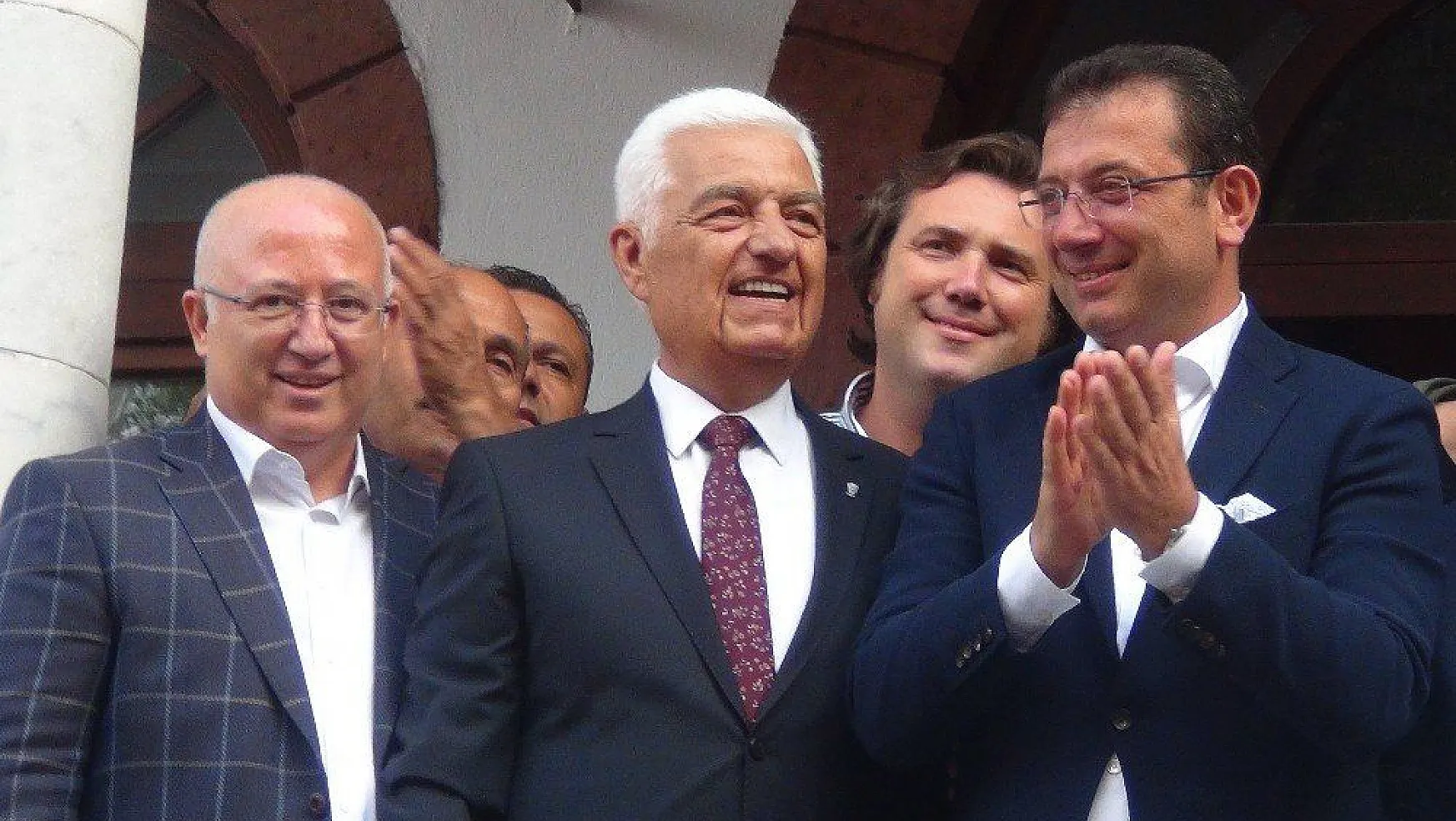 İmamoğlu'ndan Muğla Büyükşehir Belediye Başkanı Gürün'e ziyaret