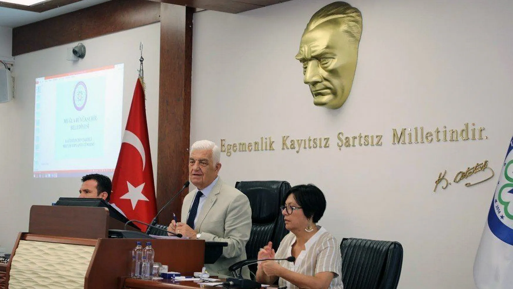 Başkan Gürün'den Meclis üyelerine Fethiye Arıtması bilgilendirmesi